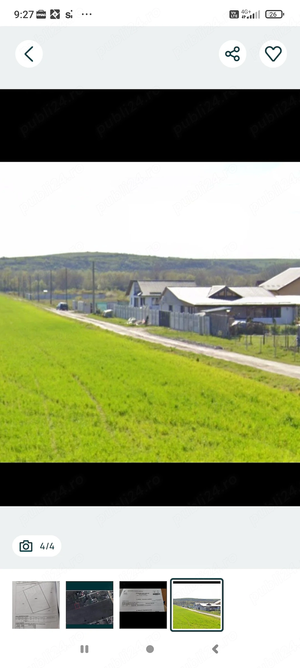 Teren intravilan  Dutulesti