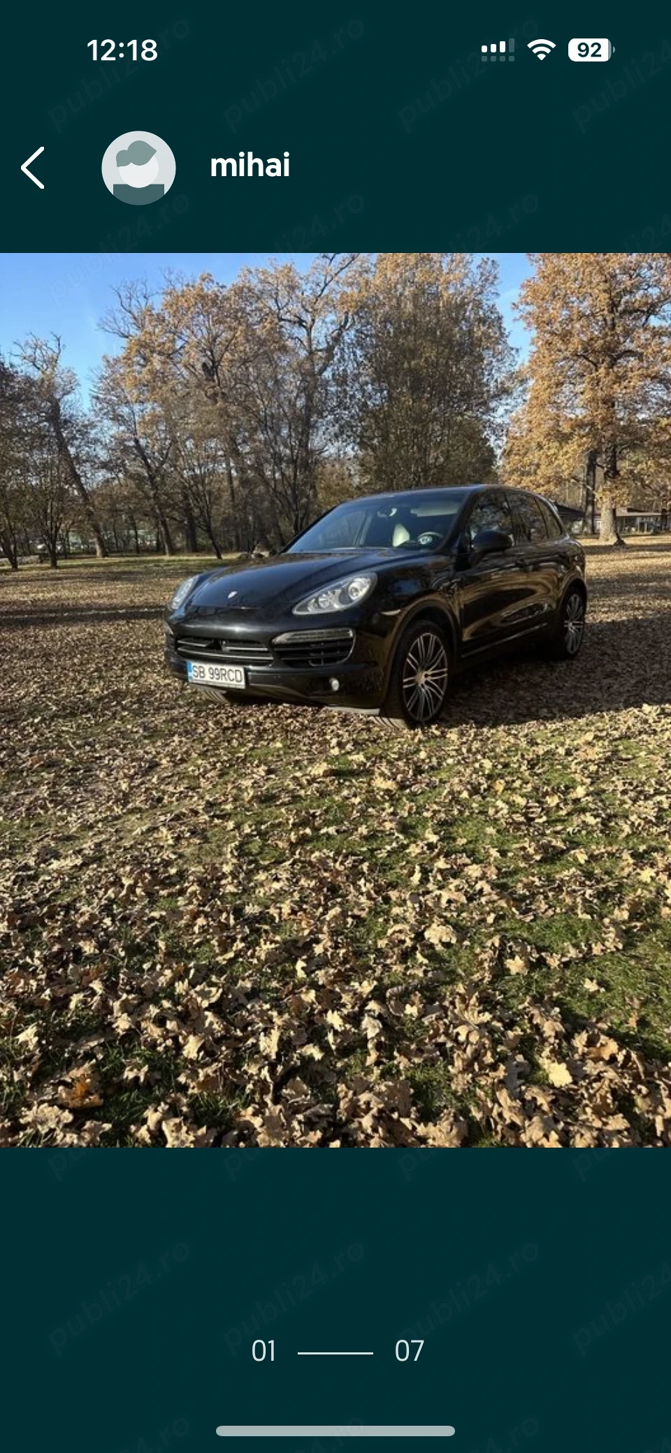 Porsche Cayenne 2011 3l Diesel 