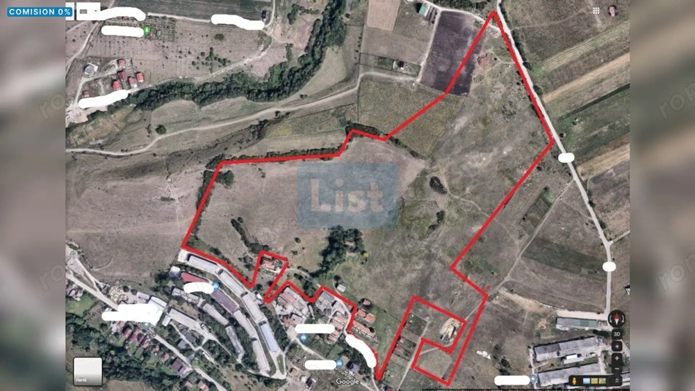 Teren intravilan cu potential, 13ha, front 100ml, zona Valea Seaca 