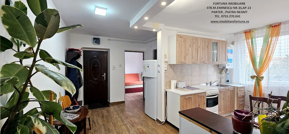 Apartament 2 camere decomandate, etaj 1, mobilat, utilat, boxa, Precista- zona Biserica Noua