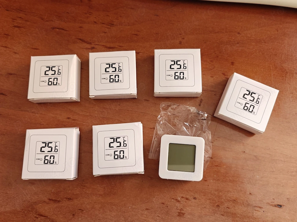 Mini termometru   higrometru digital