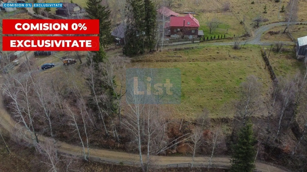 Teren intravilan,  2980 MP cu utilitati, Dealu Negru, aproape de Belis