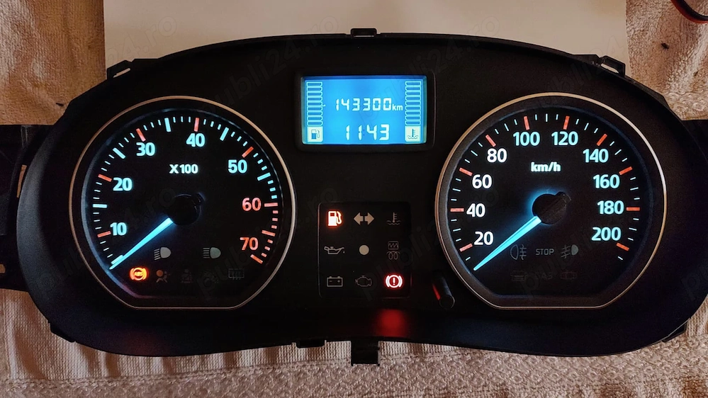 Ceasuri bord modificate Dacia Logan I 143300km P248101432R