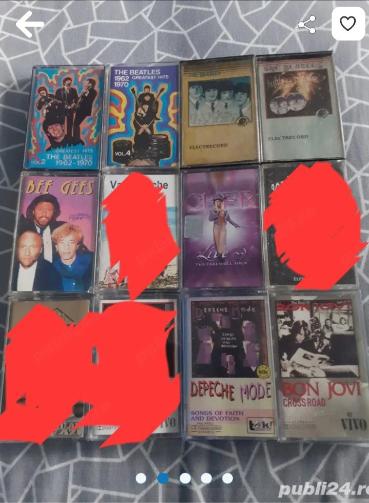 Vînd Schimb Casete Audio Diverse