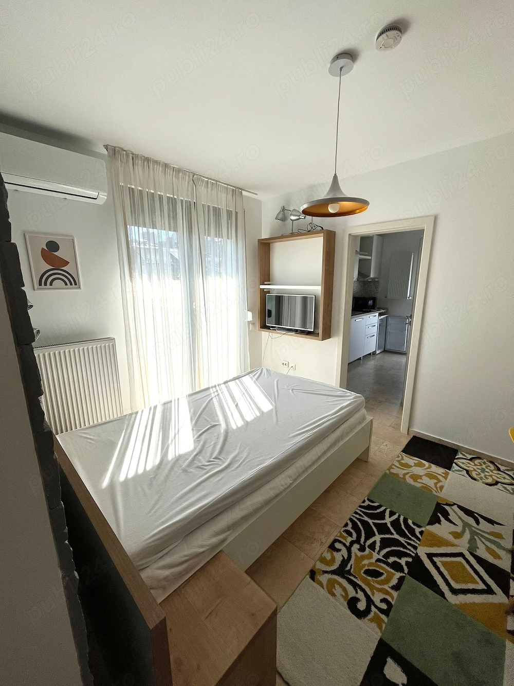 Apartament mobilat de 1 camera direct de la proprietar, inclusiv loc de parcare in curtea interioara
