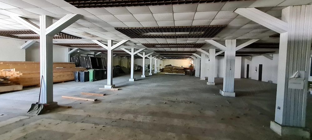 Inchiriez grup de hale cu platforma betonata
