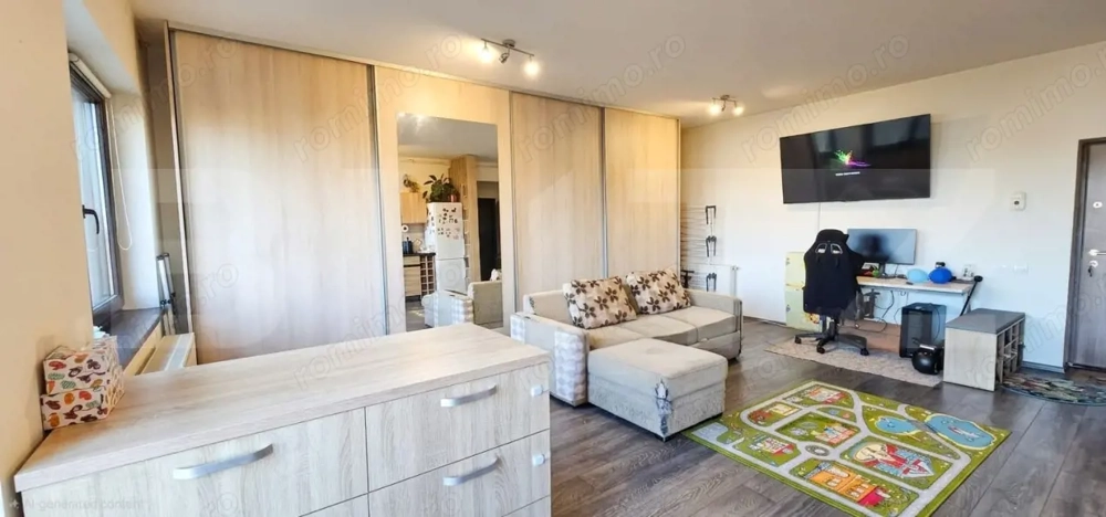 Apartament cu 2 camere, tip studio, modern, în zona Stupini - comision 0%