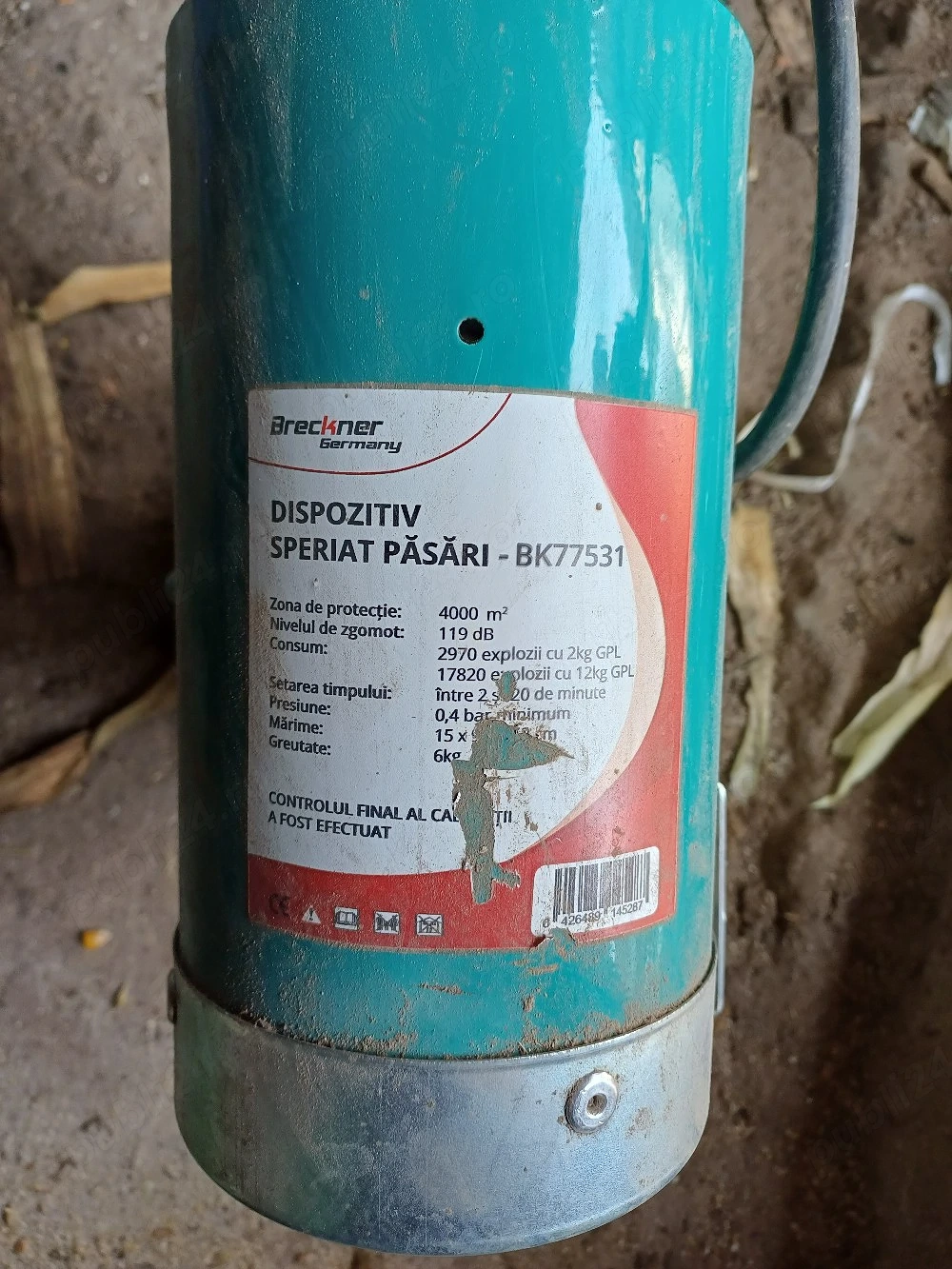 Dispozitiv de speriat pasari