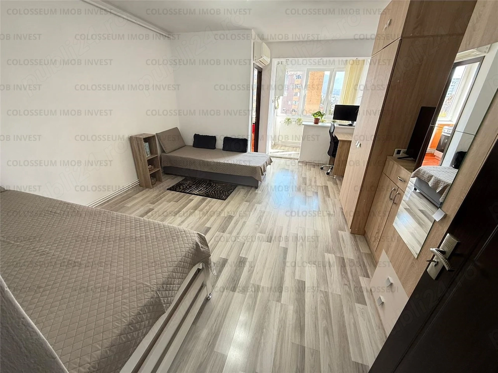 Astra garsoniera etaj intermediar mobilata utilata ,insorita