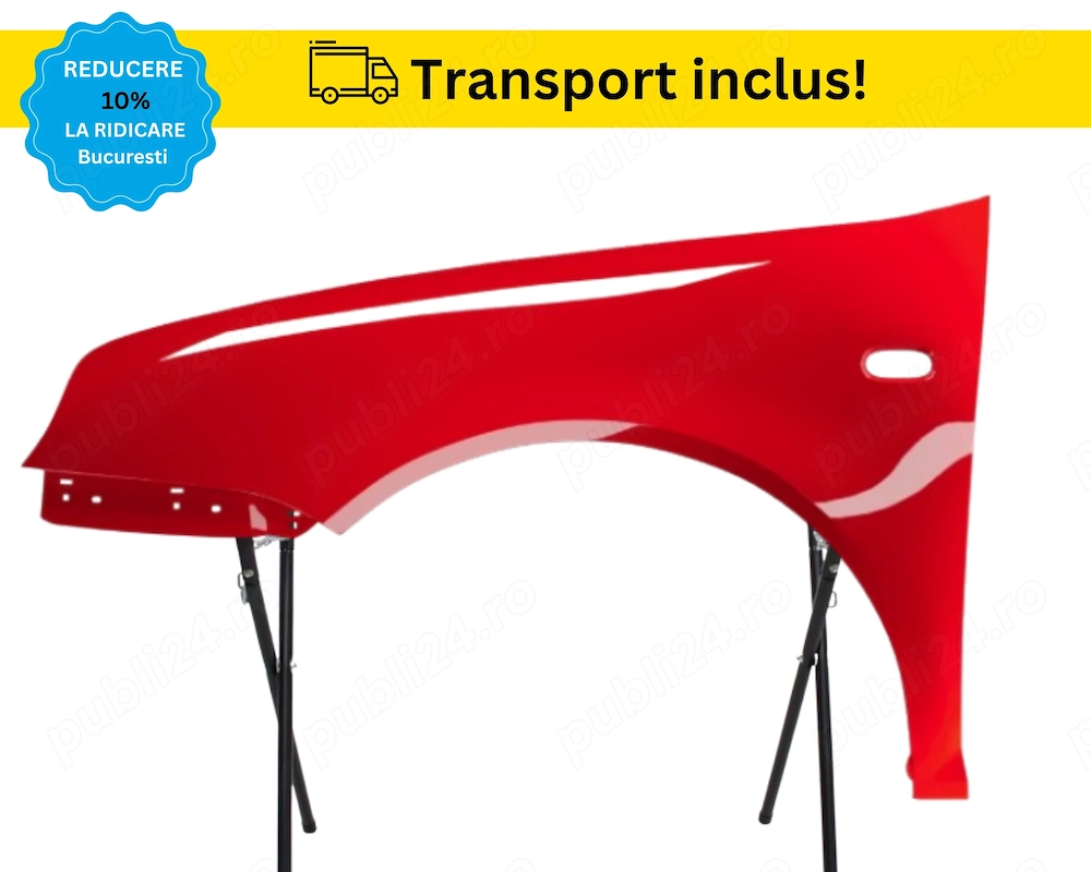 Aripa fata stanga Volkswagen Golf IV 4 1998-2002 ROSU LP3G VOPSITA