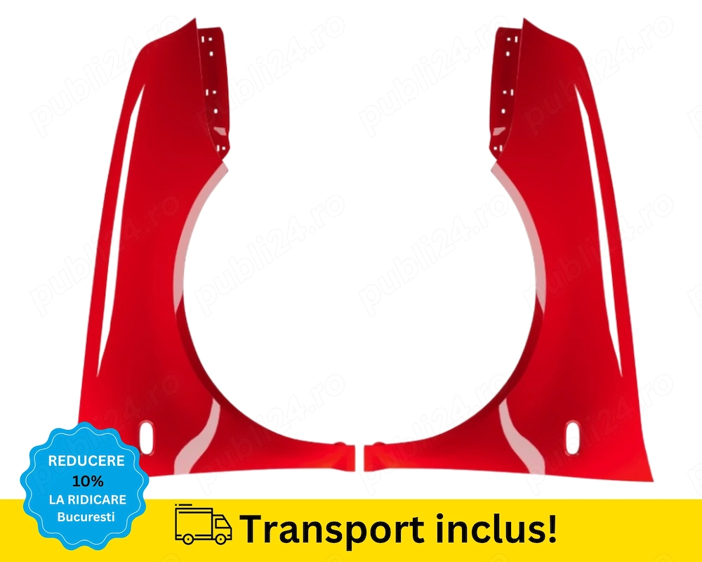 Aripi fata Volkswagen Golf IV 4 1998-2002 ROSU LP3G VOPSITE