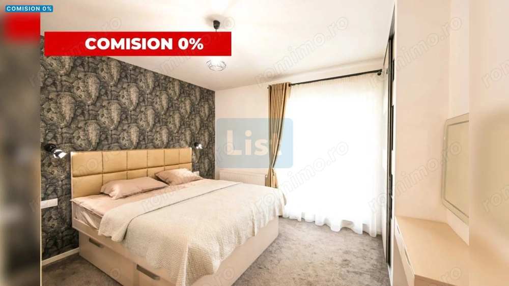 0% Comision | Apartament semidecomandat cu 2 camere, 54 mp | Europa |