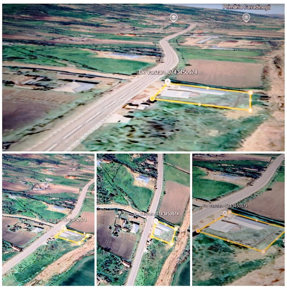 Teren de vanzare cu constructii. Oportunitate deosebita.