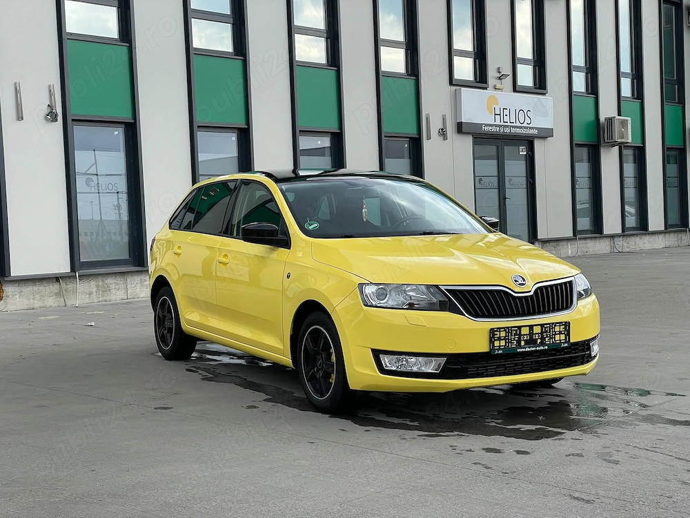 Skoda Rapid 1,6 TDI, navigație, import Germania 