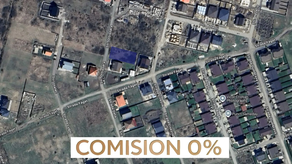 COMISION 0 | Teren intravilan | 824 mp | FS 20 m | Mosnita Noua