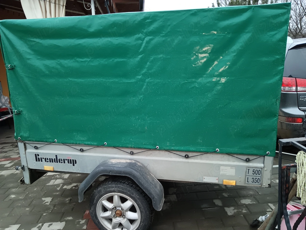 Remorca Brenderup cadru și prelata