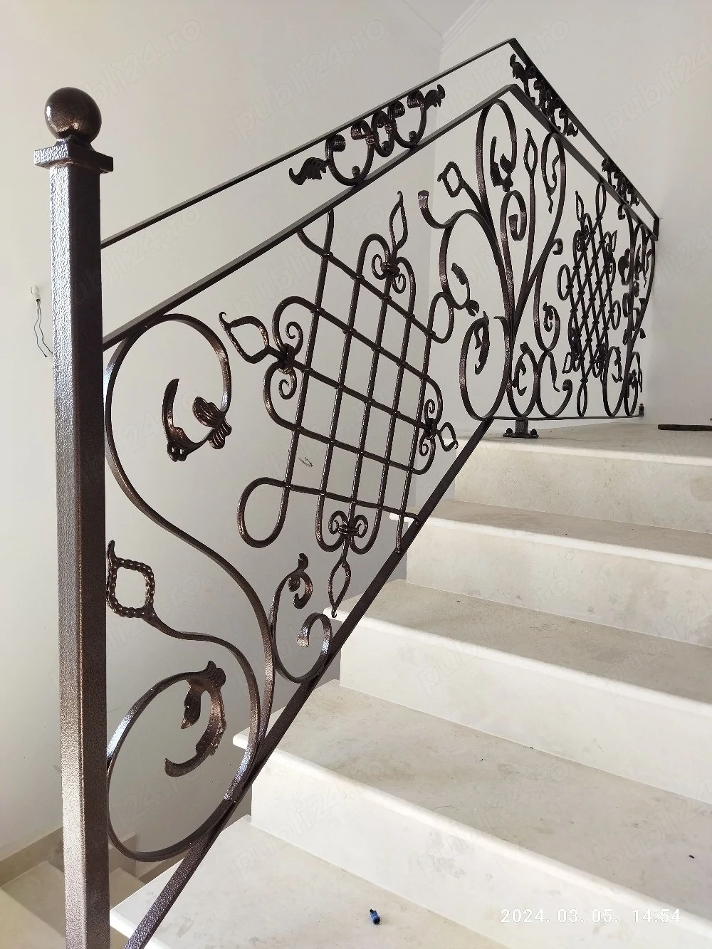 balustradă din fier forjat 