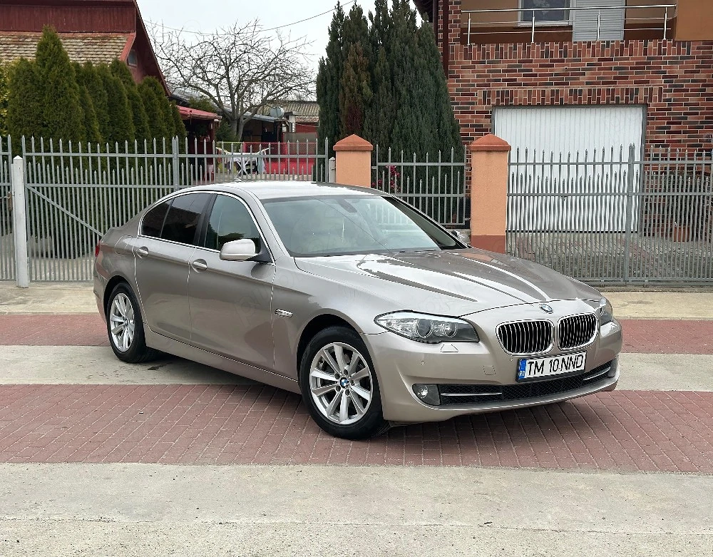 Bmw f10 520i 2.0 benzina an 2012 automata unic proprietar fiscal pe loc   