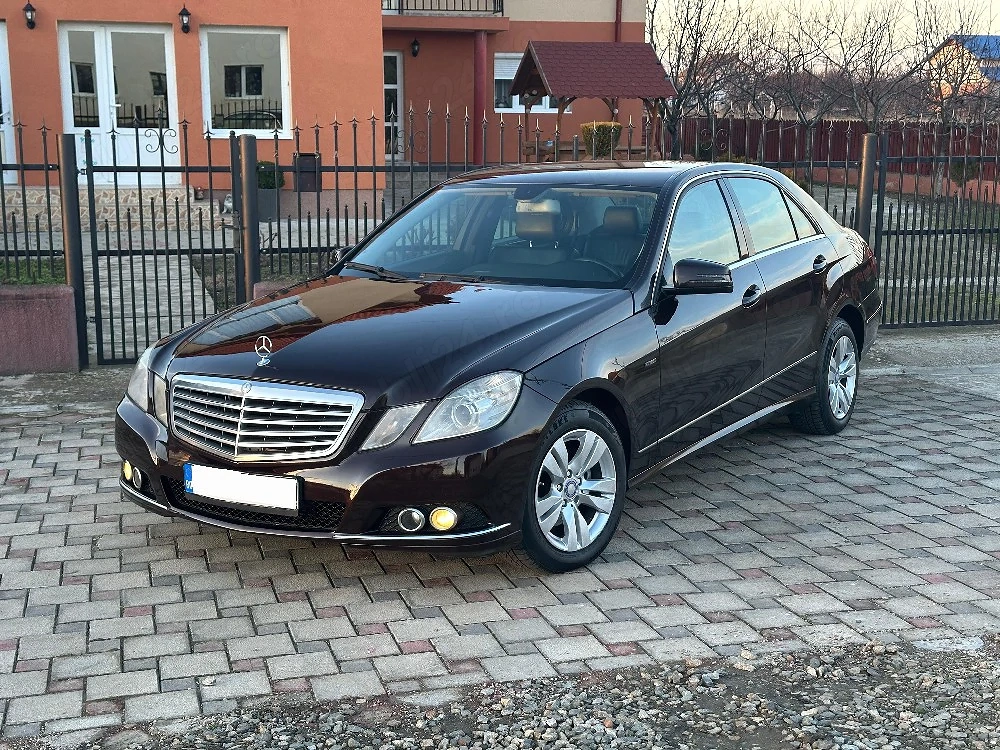 Mercedes E 200 2.2 Cdi an 2010 euro 5 inmatriculat ro. acte la zi fiscal pe loc   