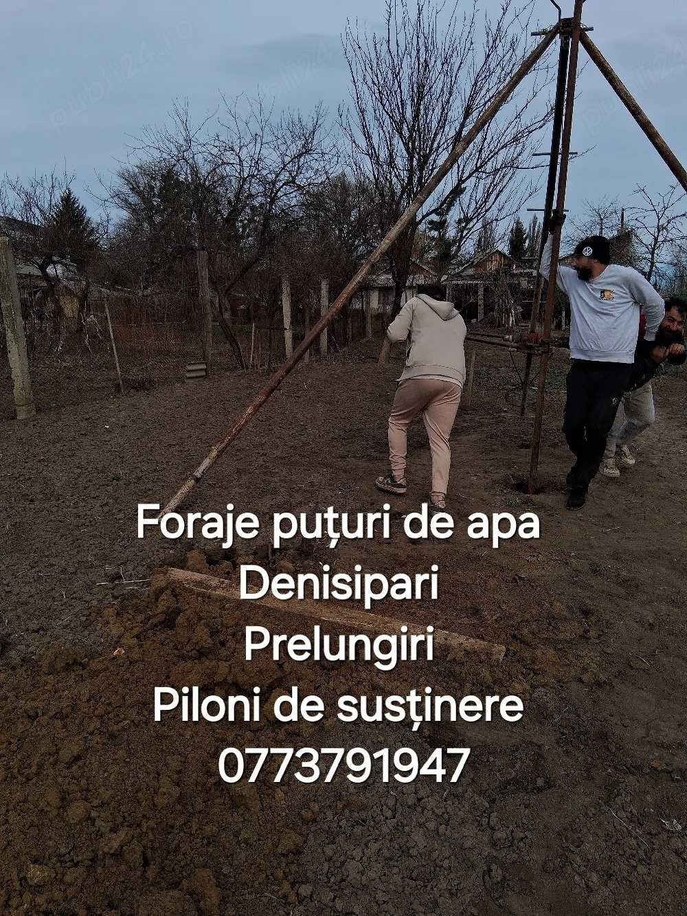 Foraje puturi si Denisipari