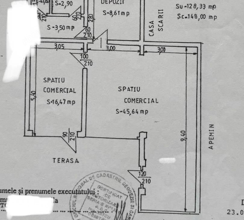 Inchiriez spatiu comercial zona Str.Spitalului