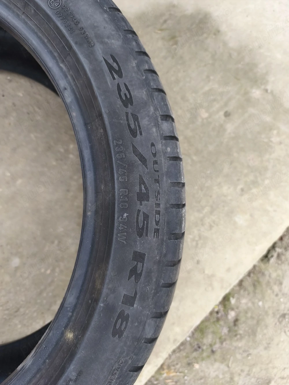 vand cauciucuri de vara 235/45/18