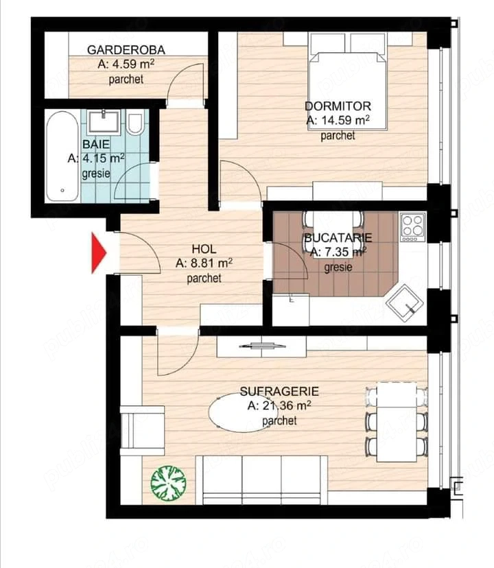 Apartament Premium - Cartier Milano5