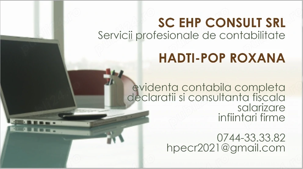 Contabilitate pentru SRL si PFA Timisoara