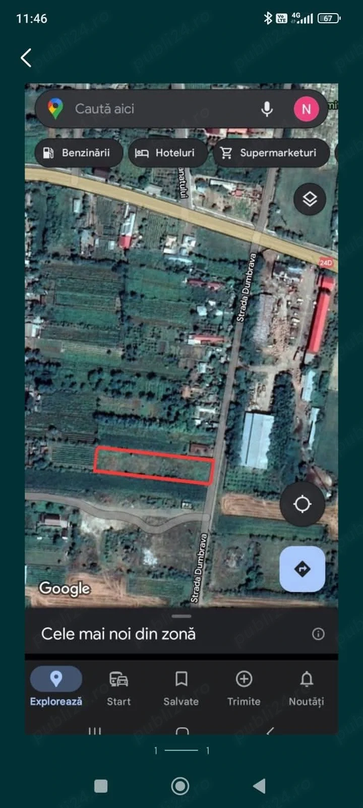 Vând teren intravilan Com Cuca Jud Galati