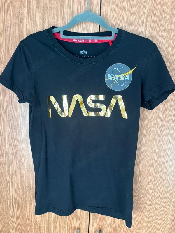 Tricou Alpha Industries Nasa Logo marime S