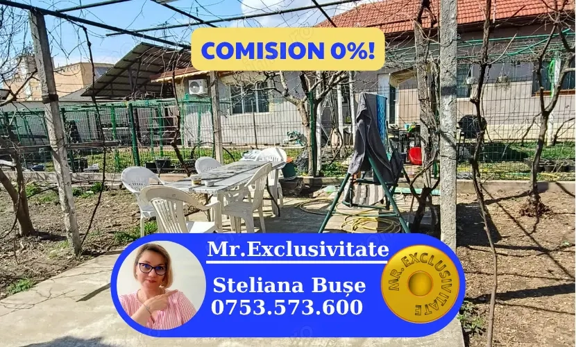 Casă de vânzare în zona 1 Mai – Târgu Jiu | Comision 0%  cumpărător