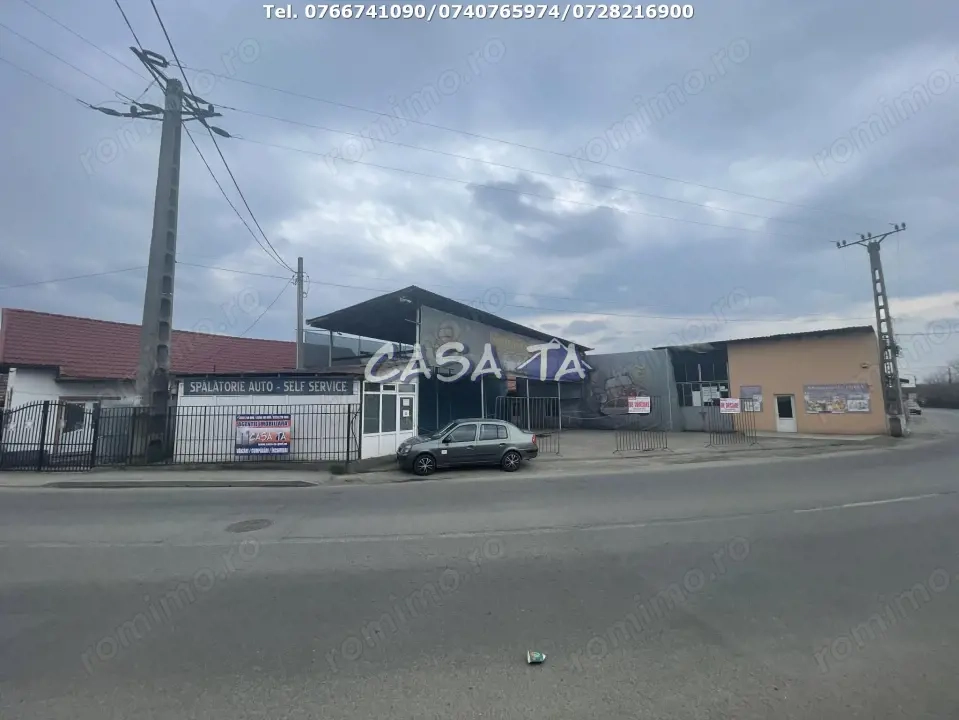 De Vanzare Spalatorie Auto + Anexe si Teren Aferent, Strada Luncilor