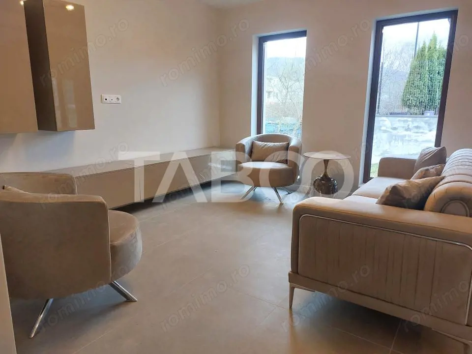 Casa prima inchiriere 5 camere curte 420 mp zona linistita Cisnadie