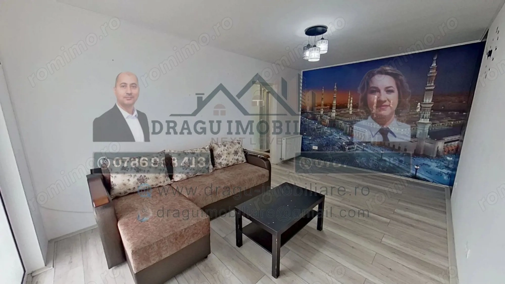 Apartament 2 Camere/Parter/Mobilat/Utilat/ Decomandat