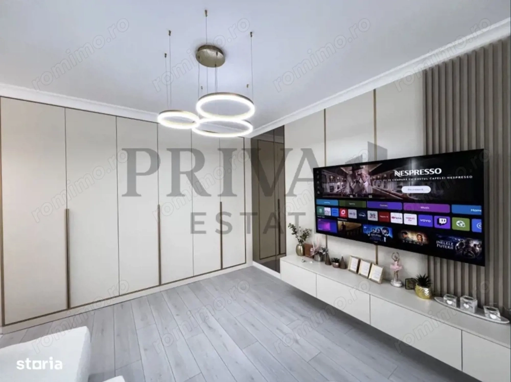 Apartament de lux, 2 camere, complet mobilat, parcare. British School