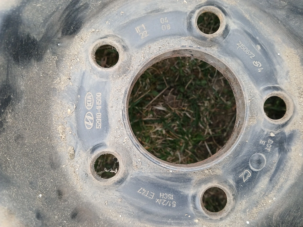 Set 4 jante  hiunday/kia r15 200lei