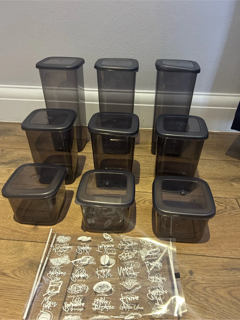 Set  9 recipiente bucatarie 