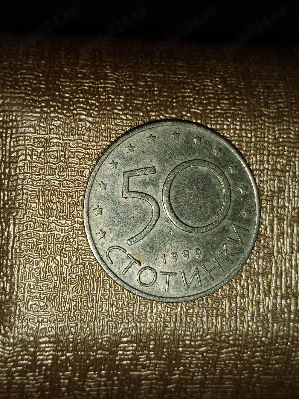 Monedă de colecție-50 stotinki din anul 1999 Bulgaria 