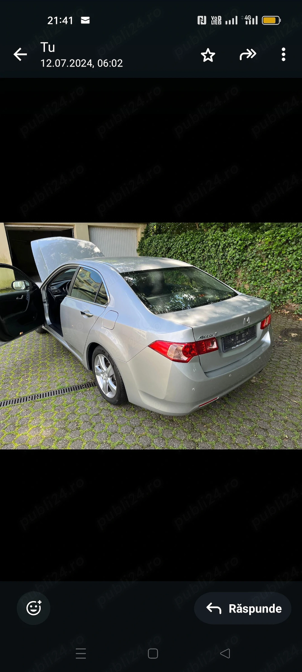 Honda Accord ; 2.0 ; benzină