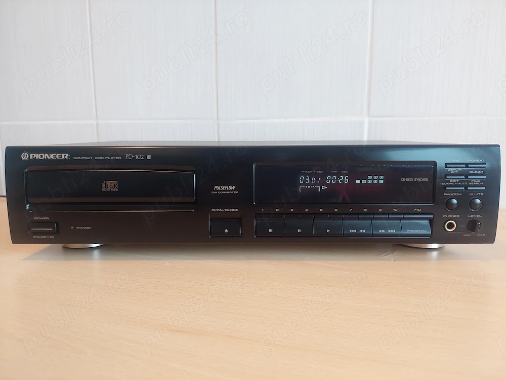 CD-Player Pioneer PD-102, in perfecta stare de functionare, estetic arata bine fara zgarieturi, mode