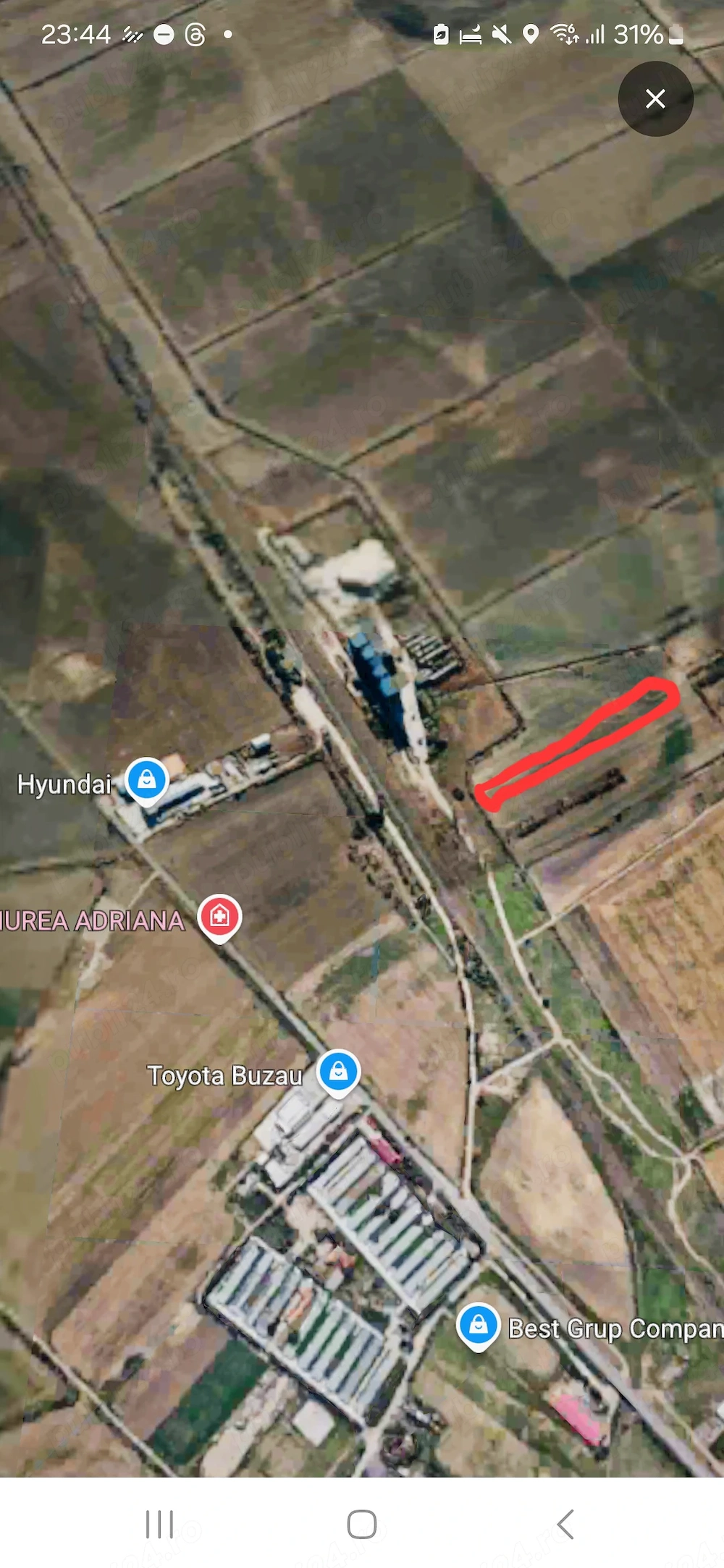 Teren intravilan zona Bariera Brăilei 