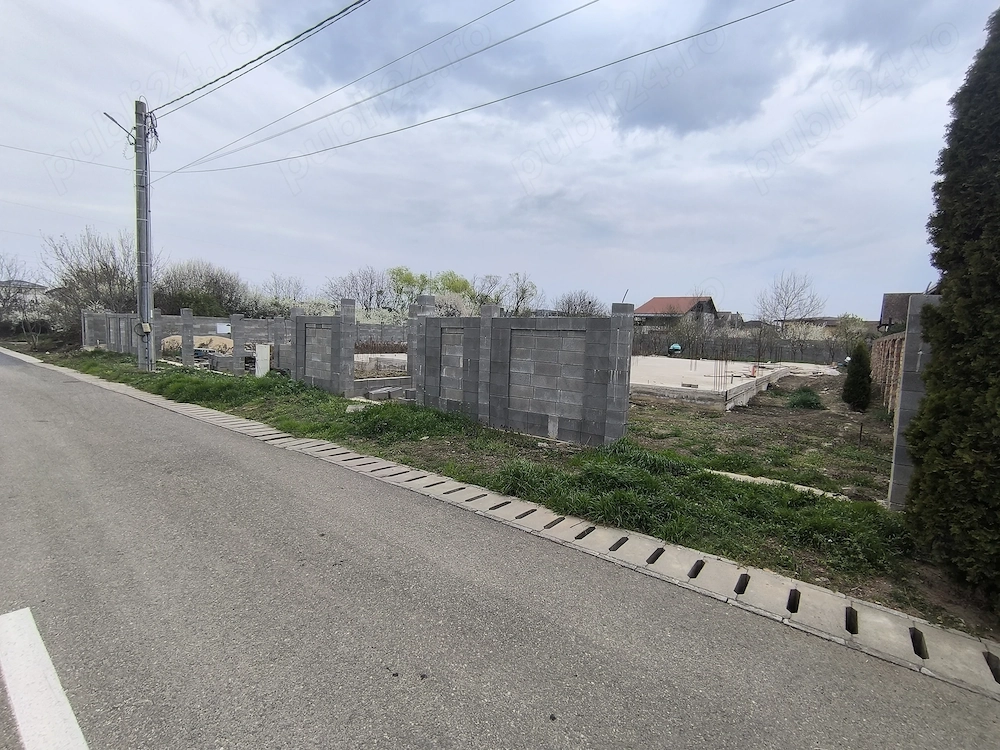 Vand teren 1600 mp Dumbravita cu proiect casa
