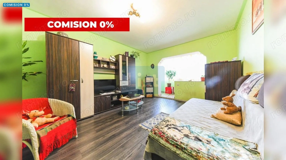 Comision 0 %  Apartament decomandat 3 camere, etajul 3/5