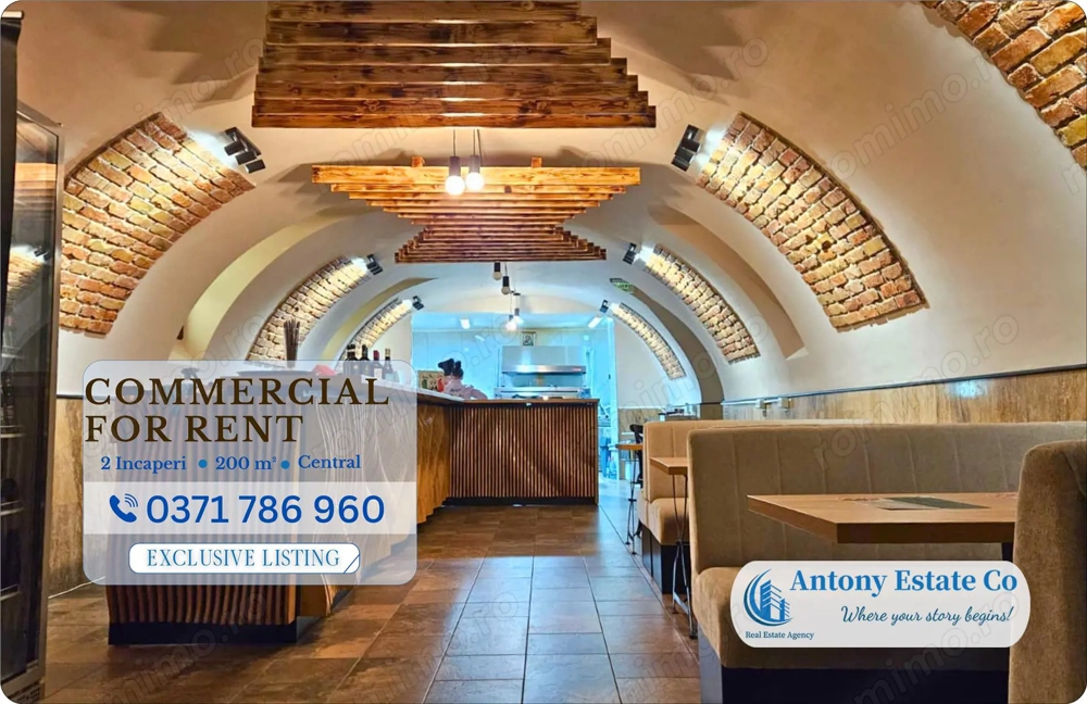 Spatiu Comercial - str. Moscovei,  Zona Centrala