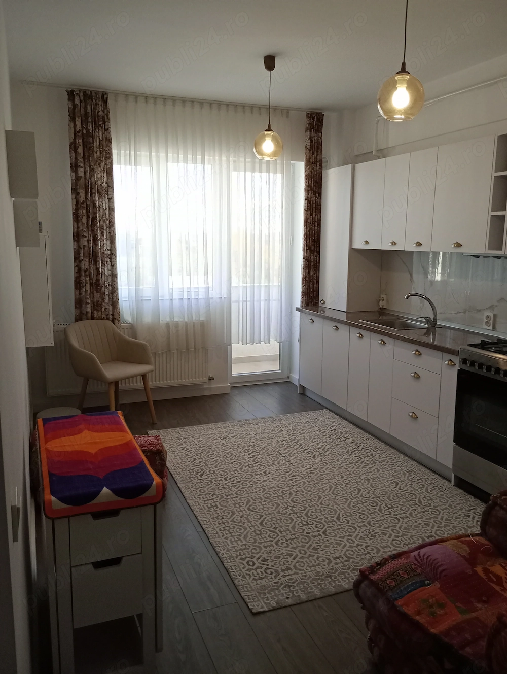 De închiriat ! Apartament utilat, bloc nou, Tg Neamt 1250 RON