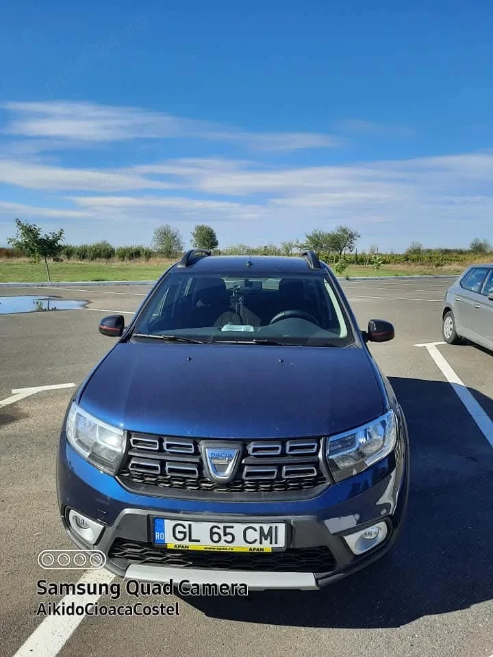 Vand Sandero Stepway tce 09 tehnoroad full cu clima automata,editie limitata 90cp huse banchete de n