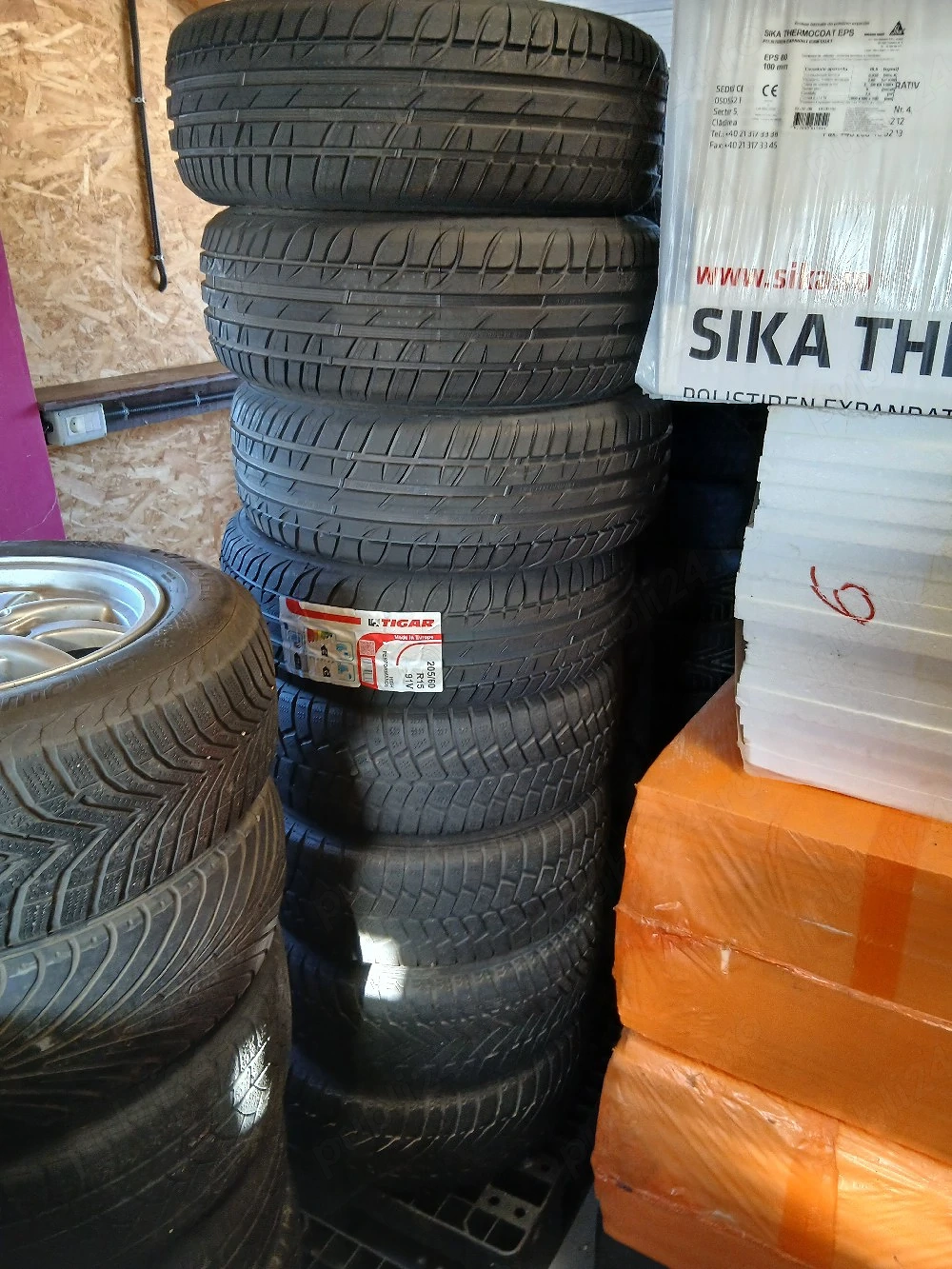 Anvelope vara noi Tigar High Performance 205/60 R15 91V,DOT 50/2019-4 buc.