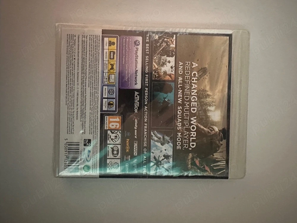 Call Of Duty Ghosts ps 3 