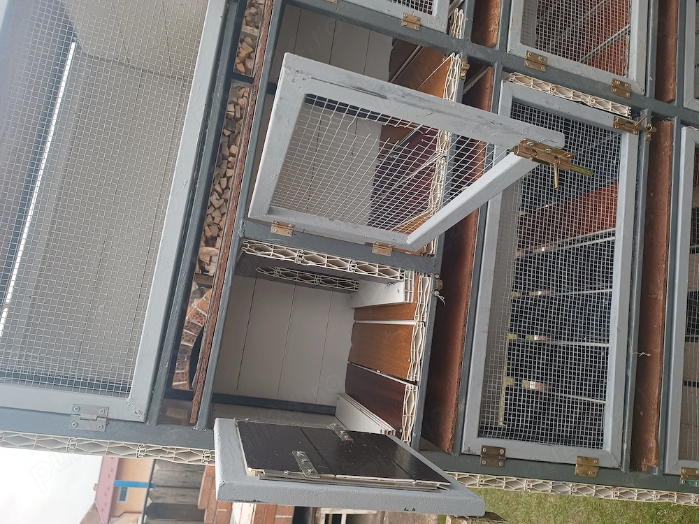 Cușcă iepuri compartimentată 