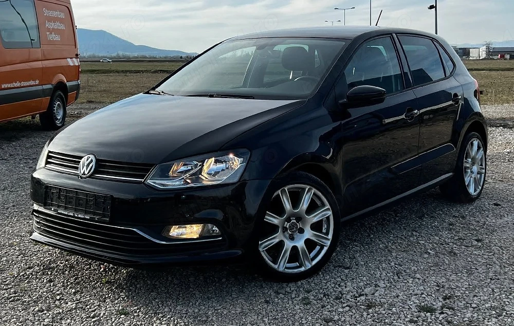 Volskwagen Polo 6R, 2016, 1.4 TDi - 90 CP, euro 6, navi, senzori parcare, jante R17 